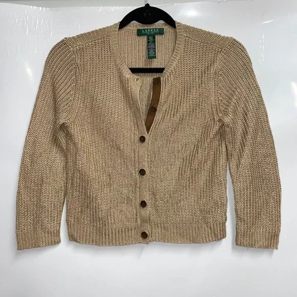 Ralph Lauren Sweaters Ralph Lauren Petite Extra Small Tan